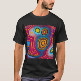 Camiseta Aboriginal Abstrato Art Vol 01
