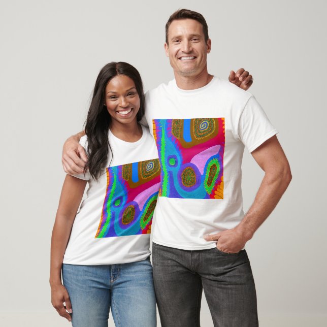 Camiseta Aboriginal Abstrato Art Vol 05 (Unissex)