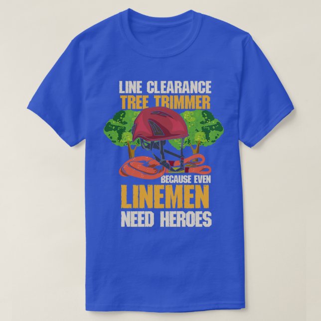 Camiseta Aborist Escaling Tree Trimmer Idea Clássico TS (Frente do Design)