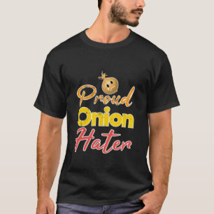 Camiseta Aborrecedor orgulhoso engraçado da cebola da