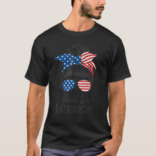 Camiseta Abortar o Patriarcado Feminismo Dignidade Reprodut