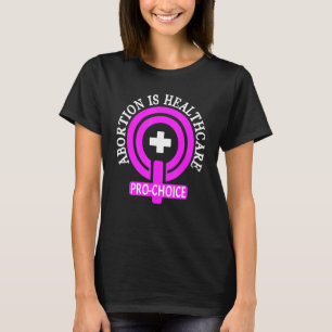 Camiseta Aborto é feminista de assistência médica favorita