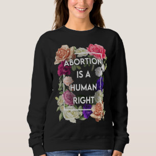 Camiseta Aborto Floral É Uma Escolha De Direito Humano Para