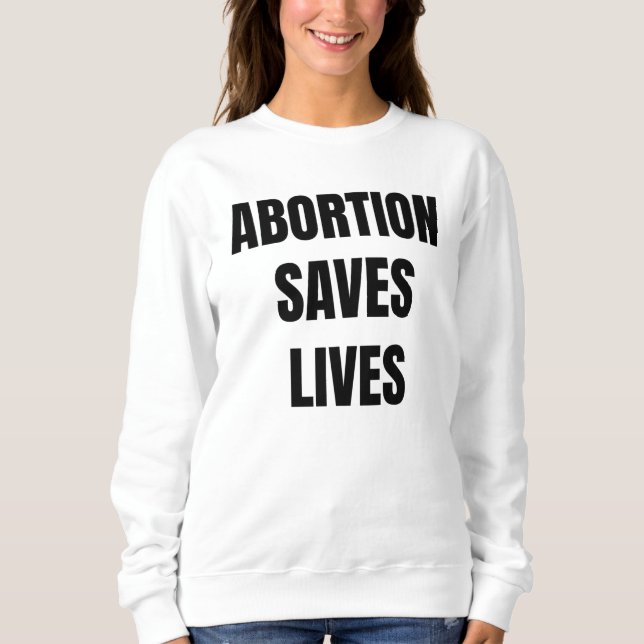 Camiseta Aborto salva vidas mulheres femininas feminismo (Frente)