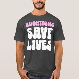 Camiseta Abortos Salvar Direitos de Mulheres de Vidas