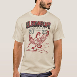 Camiseta Abotovelos! Canadá Goose Canadian Hockey Culture