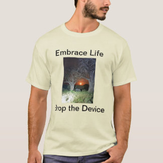 Camiseta Abra a Vida Deixe o Dispositivo