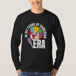 Camiseta Abra Mic Levante Comedy Funny Microphone Stand Up