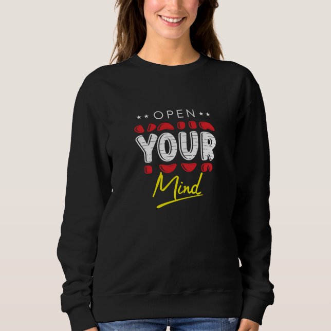 Camiseta Abra sua mente (Frente)