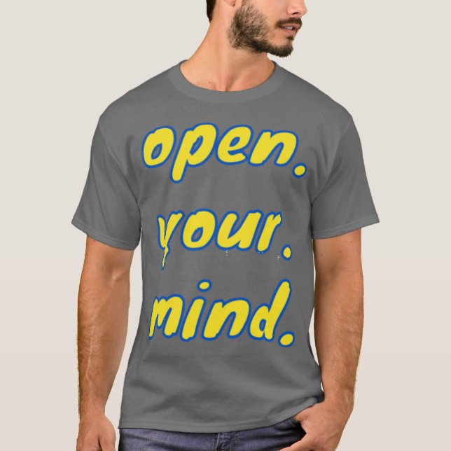 Camiseta abra sua mente (Frente)