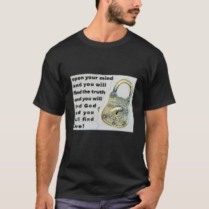 Camiseta Abra sua mente (escuro)