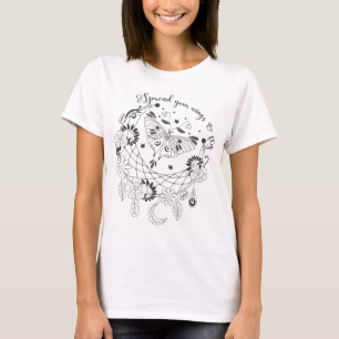 Camiseta Abra suas asas e voe