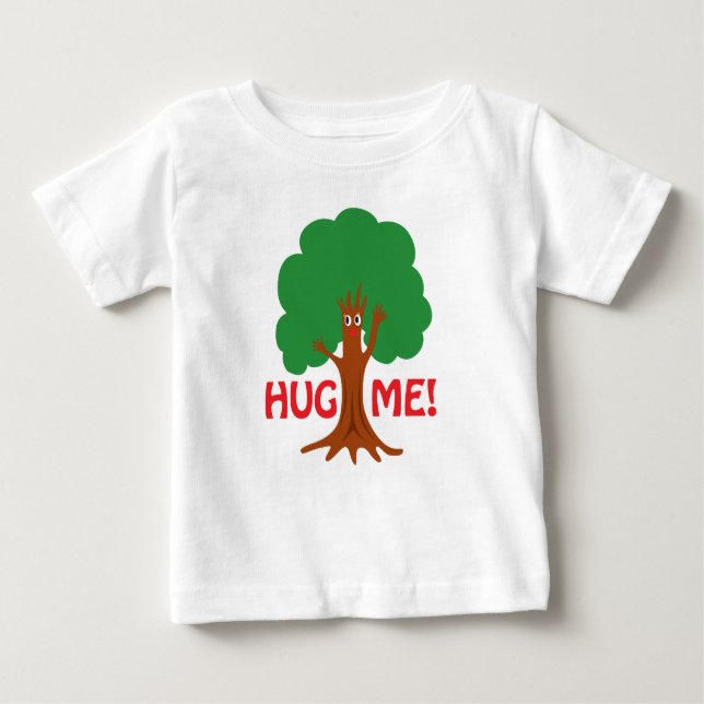 Camiseta Abraça-Me!Hugger Árvore (Frente)