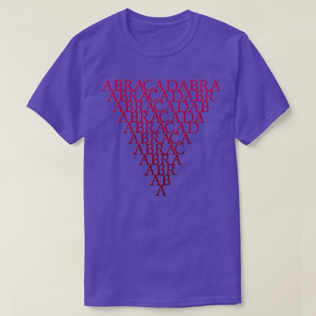 CAMISETA ABRACADABRA (Frente do Design)