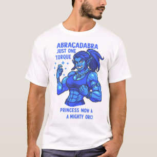 Camiseta Abracadabra Apenas Uma Força Orcânica Mística Torq
