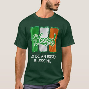 Camiseta ABRAÇADO POR SER UM Dia de São Patrício IRLANDÊS B