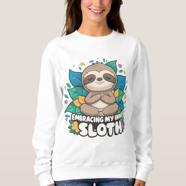 Camiseta Abraçando Minha Meditação De Lama Interior (Frente)