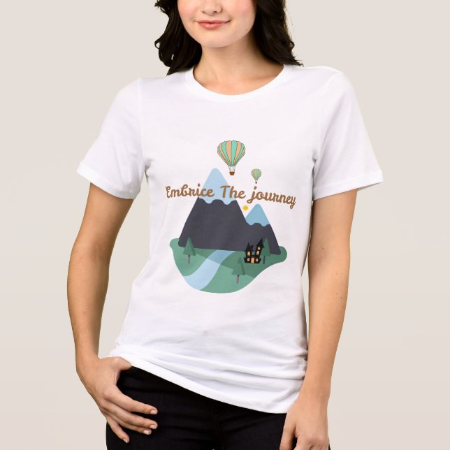 Camiseta Abraçar a Viagem (Frente)