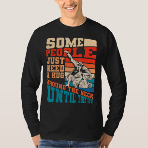 Camiseta Abraçar Ao Redor Do Pescoço Tocar O Jiu Ji Brasile