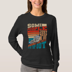 Camiseta Abraçar Ao Redor Do Pescoço Tocar O Jiu Ji Brasile