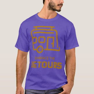 Camiseta Abraçar Desvios Acampamento engraçado