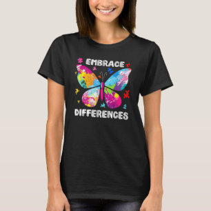 Camiseta Abraçar Diferenças Conscientização do Autismo Borb