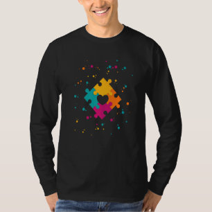 Camiseta Abraçar Diferenças Suportam o Dia da Consciência d