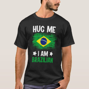 Camiseta Abraçar-me Eu Sou Brasileiro 1
