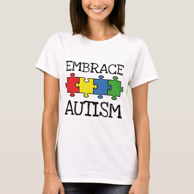 Camiseta Abraçar o Autismo (Frente)