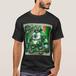 Camiseta Abraçar o Espírito do Dia de São Patrício na Irlan
