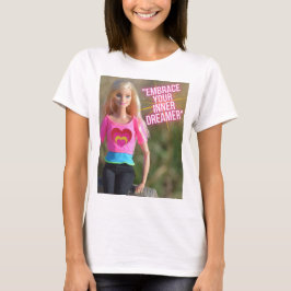 Camiseta abraçar seu sonhador interno