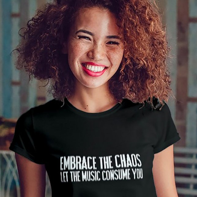 Camiseta Abraçar Tee Musical do Caos - Festival Vibes (Criador carregado)