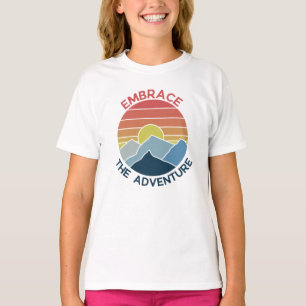 Camiseta Abrace a aventura montanha aventura tempo
