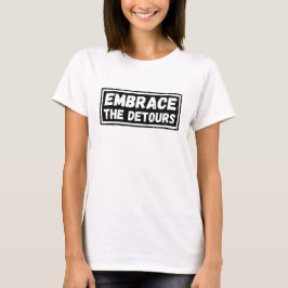 Camiseta Abrace A Cotação Inspiracional Detours