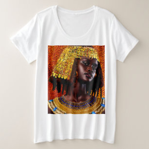 Camiseta Abrace a Majestade das Rainhas Núbias