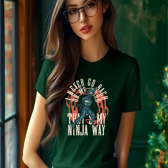 Camiseta Abrace a riqueza e a força: Ninja Way T-Shir (Criador carregado)