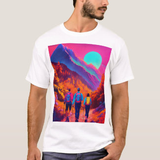 Camiseta "Abrace a viagem"