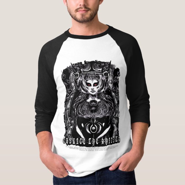 Camiseta Abrace as Sombras (Frente)