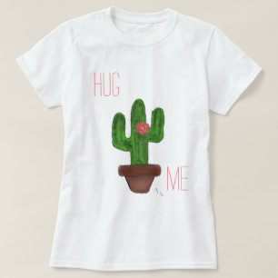 Camiseta "Abrace-me" T do cacto