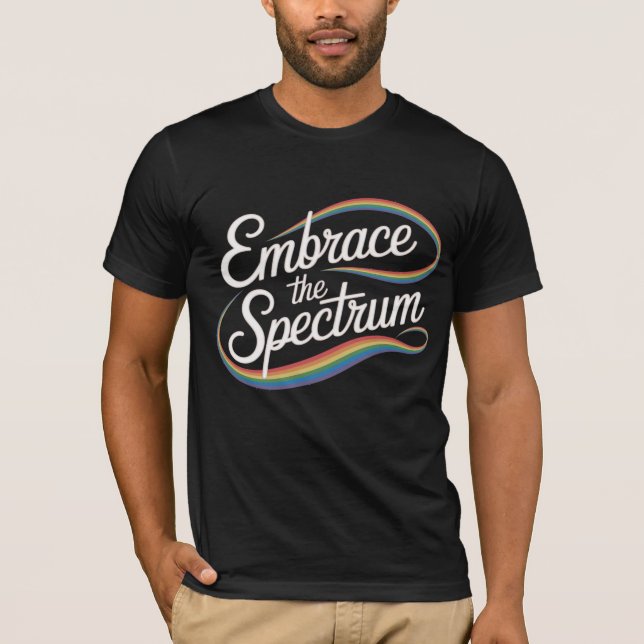 Camiseta Abrace o espectro (Frente)