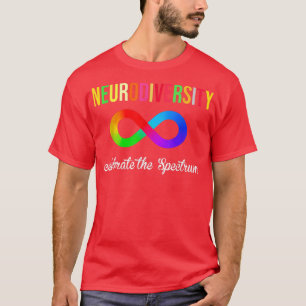 Camiseta Abrace o espectro de neurodiversidade ASD ADHD Aut