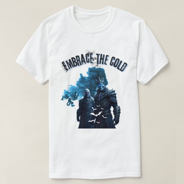 Camiseta Abrace o frio (Frente do Design)