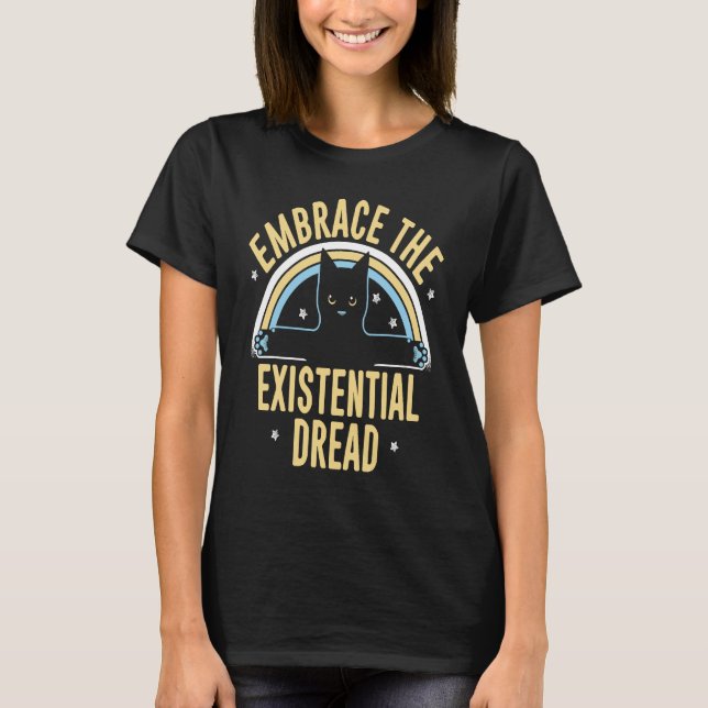 Camiseta Abrace O Gato De Pão Existente (Frente)