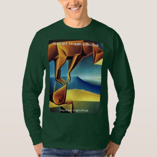 Camiseta Abrace seu brilho interno com animais de abstrack