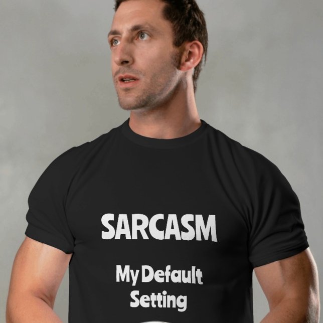 Camiseta Abrace seu sarcasmo (Criador carregado)
