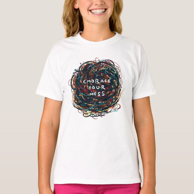 Camiseta Abrace sua mess (Frente)