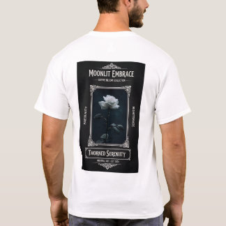Camiseta Abraço ao Luar Rosa Gótico