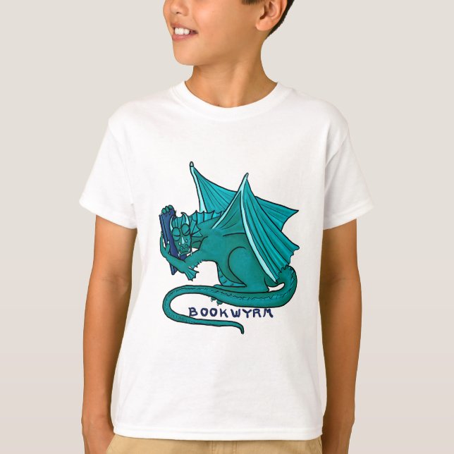 Camiseta Abraço Bookwyrm do livro (Frente)