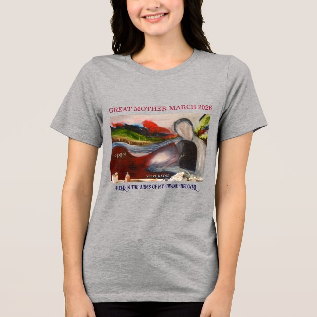 Camiseta "Abraço" da GRANDE MÃE MARCHA (Frente)