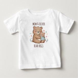 Camiseta Abraço de Mãe e Filhote de Urso